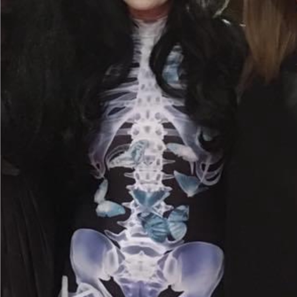 Authentic Badinka sz Medium X-ray Skeleton. $90 - Picture 3 of 5